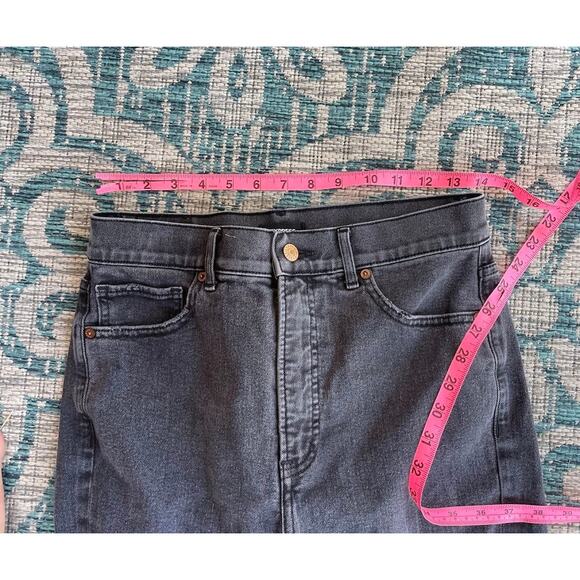 Express Black Mom Jeans Super High Rise - Size‎ 8 - Picture 7 of 11